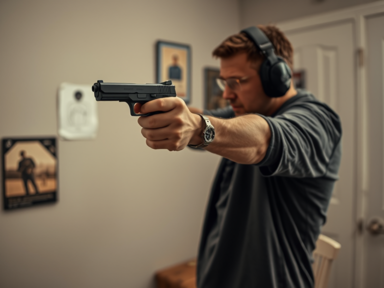 Mastering Marksmanship: Essential Dry Fire Training Techniques for Home Practice